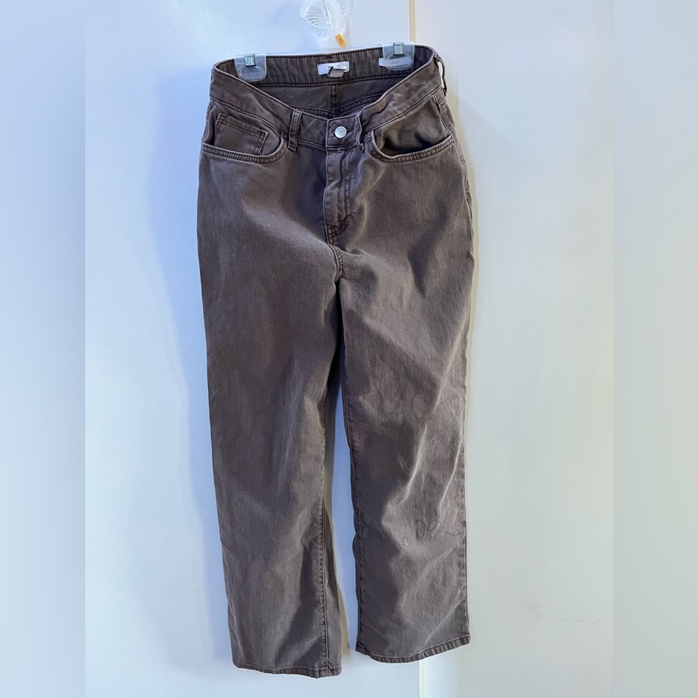 Forever21 Brown straight leg pants
